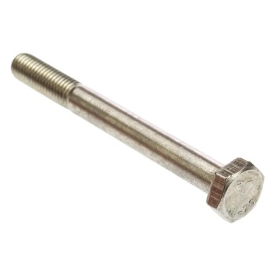 RS PRO Plain Stainless Steel Hex Bolt M10 x 100 mm Grade 304 DIN 931 508-1076