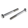 RS PRO Plain Stainless Steel Hex Bolt M12 x 90 mm Grade 304 DIN 931 508-1149