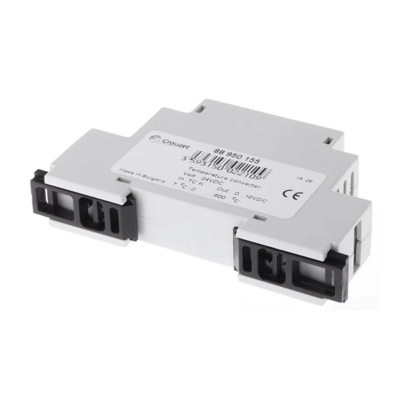 Crouzet Millenium 2 Plus Series Signal Conditioner Thermocouple Input Voltage Output 24V DC Supply 88950155