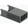 TE Connectivity AMPMODU MOD II Female Connector Housing 2.54 mm Pitch 8 Way 1 Row Straight 280631