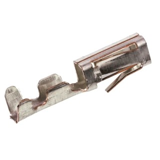 TE Connectivity AMPMODU MOD I Series Female Crimp Terminal, 22 AWG Min Crimp, 18 AWG Max 181299-1