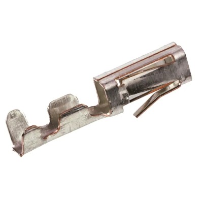 TE Connectivity AMPMODU MOD I Series Female Crimp Terminal, 22 AWG Min Crimp, 18 AWG Max 181299-1