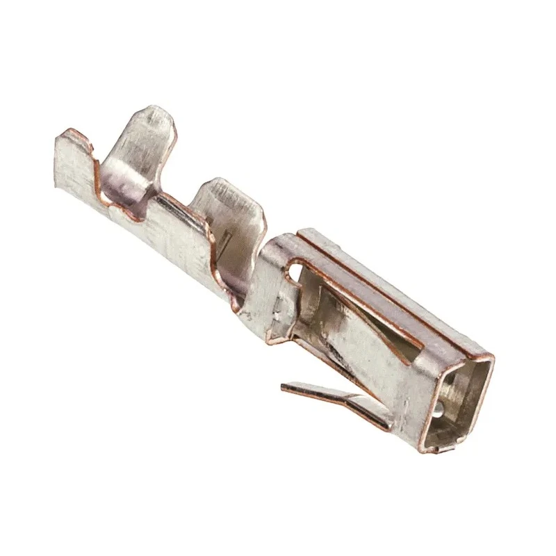 TE Connectivity AMPMODU MOD I Series Female Crimp Terminal, 22 AWG Min Crimp, 18 AWG Max 181299-1