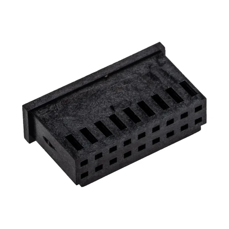 TE Connectivity AMPMODU MOD II Female Connector Housing 2.54 mm Pitch 18 Way 2 Row Straight 280513