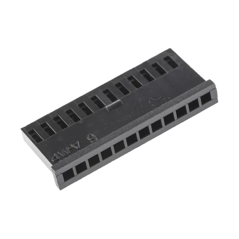 TE Connectivity AMPMODU MOD II Female Connector Housing 2.54 mm Pitch 12 Way 1 Row Straight 280514