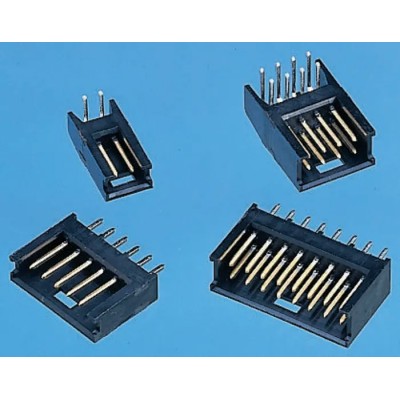TE Connectivity AMPMODU MOD II Series Straight Through Hole Shrouded PCB Header 12 Contact, 2.54 mm Pitch, 1 Row 280520-2