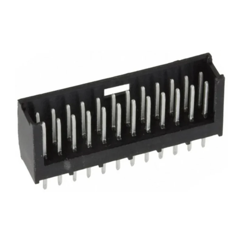 TE Connectivity AMPMODU MOD II Series Straight Through Hole PCB Header 24 Contacts 2.54 mm Pitch 2 Row Shrouded 280521-1