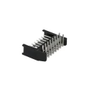 TE Connectivity AMPMODU Mod II Series Right Angle Through Hole 16 Contact 2.54 mm Pitch 2 Row Shrouded PCB Header 280390-1