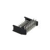 TE Connectivity AMPMODU Mod II Series Right Angle Through Hole 16 Contact 2.54 mm Pitch 2 Row Shrouded PCB Header 280390-1