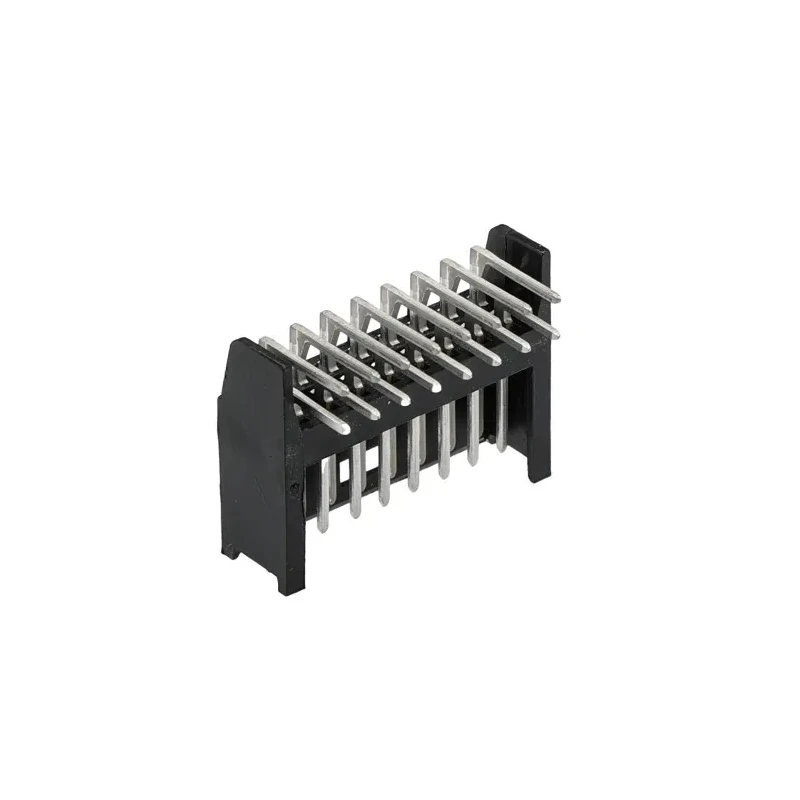TE Connectivity AMPMODU Mod II Series Right Angle Through Hole 16 Contact 2.54 mm Pitch 2 Row Shrouded PCB Header 280390-1