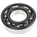 SKF Single Row Deep Groove Ball Bearing 65 mm ID, 140 mm OD, 33 mm Race Width, Open End, Sheet Metal Cage 6313/C3