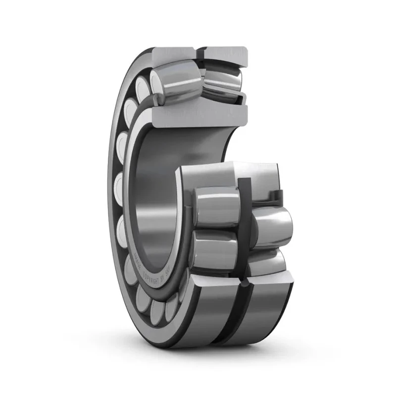 SKF Cylindrical Roller Bearing 55 mm ID 100 mm OD 25 mm Race Width Sheet Metal Cage 22211 E