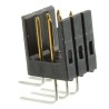 TE Connectivity AMPMODU MOD II Series Right Angle Through Hole PCB Header, 6 Contacts, 2.54 mm Pitch, 2 Row 826470-3