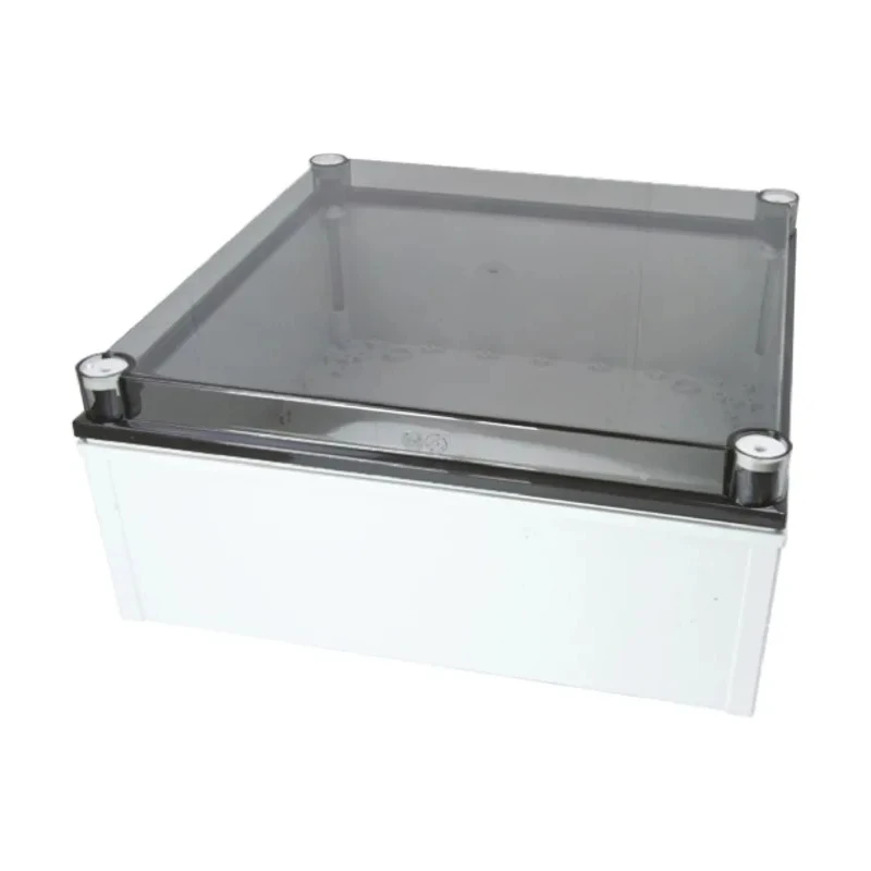 Fibox Polycarbonate Wall Box CAB PCQ Series IP66, IP67 Transparent Door, 172 mm x 400 mm x 400 mm 