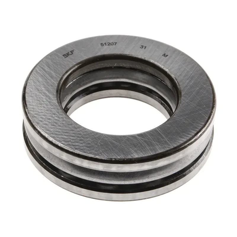 SKF Thrust Ball Bearing 35 mm ID, 62 mm OD, 18 mm Width, Sheet Metal Cage, Steel Balls 51207
