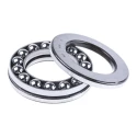 SKF Thrust Ball Bearing 40 mm ID, 68 mm OD, 19 mm Race Width, Sheet Metal Cage 51208