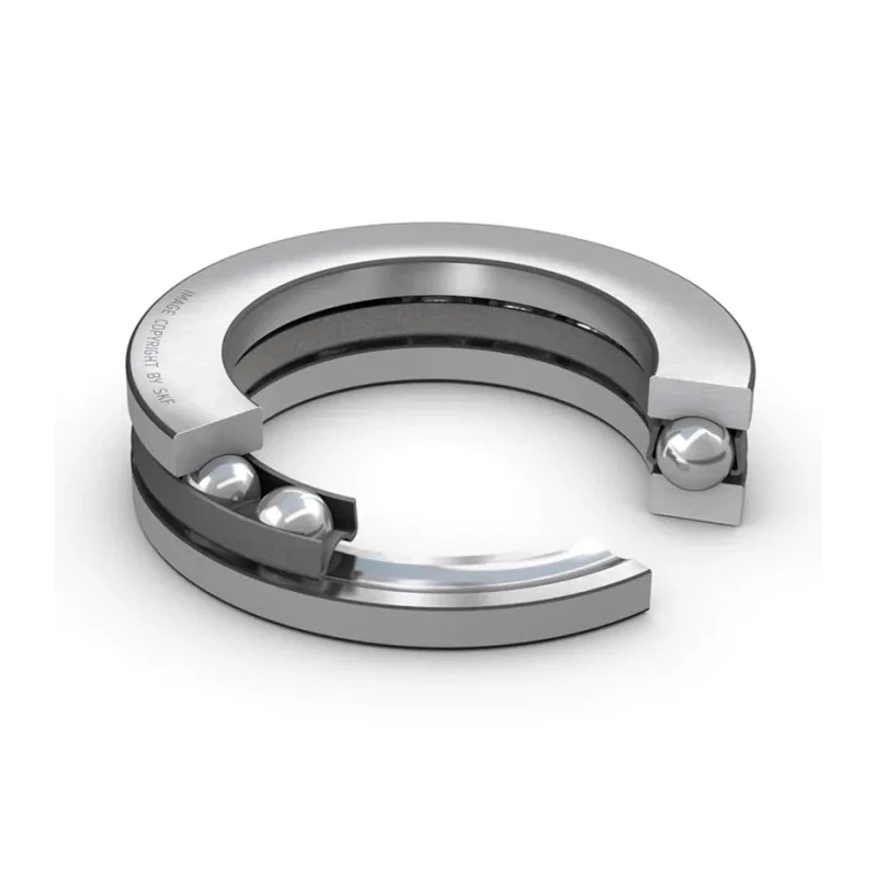 SKF Thrust Ball Bearing 40 mm ID, 68 mm OD, 19 mm Race Width, Sheet Metal Cage 51208