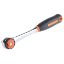 Bahco 1/2 in Chrome Vanadium Steel Ratchet with Ratchet Handle Nickel Chrome Plated 267mm Overall 8150RN-1/2