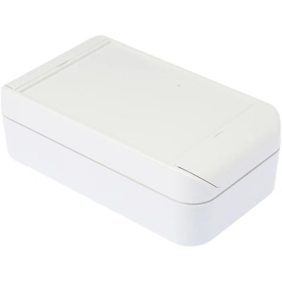 OKW StarCASE Series Grey Grey Lid ABS Enclosure, IP66, 50 mm x 160 mm x 90 mm 230.092.000