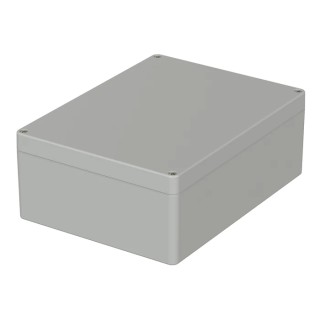 Bopla Flanged Euromas Series Grey Grey Lid ABS Enclosure IP65 75mm x 200mm x 150mm 03223000