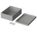 Bopla Flanged Euromas Series Grey Grey Lid ABS Enclosure IP65 75mm x 200mm x 150mm 03223000