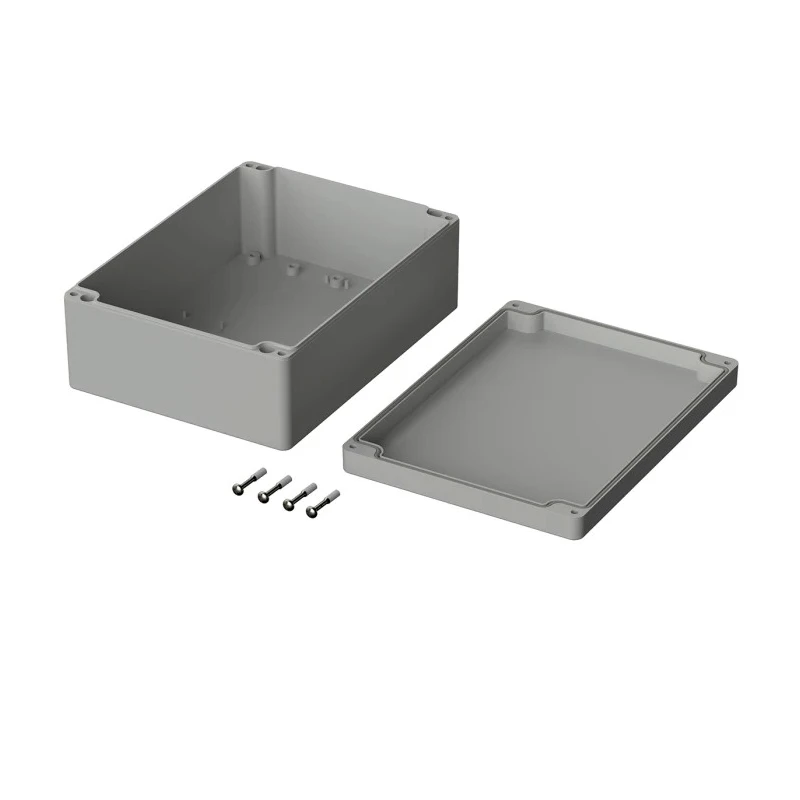 Bopla Flanged Euromas Series Grey Grey Lid ABS Enclosure IP65 75mm x 200mm x 150mm 03223000
