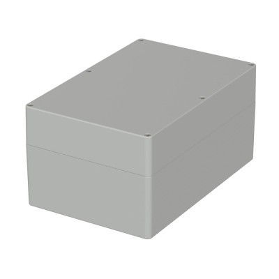 Bopla Flanged Euromas Series Grey Lid ABS Enclosure IP66, 120 mm x 240.3 mm x 160.3 mm 03243000