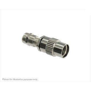 Souriau Sunbank by Eaton UTO Size 12 Straight Circular Connector Backshell Silver IP68 UT0S12JCS