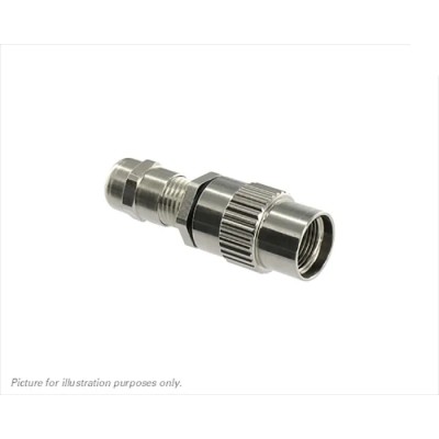 Souriau Sunbank by Eaton UTO Size 12 Straight Circular Connector Backshell Silver IP68 UT0S12JCS