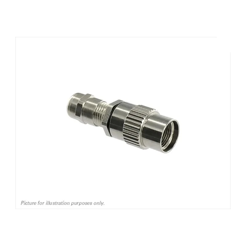Souriau Sunbank by Eaton UTO Size 12 Straight Circular Connector Backshell Silver IP68 UT0S12JCS