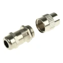 Souriau Sunbank by Eaton UTO Size 12 Straight Circular Connector Backshell Silver IP68 UT0S12JCS