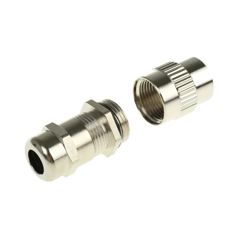 Souriau Sunbank by Eaton UTO Size 12 Straight Circular Connector Backshell Silver IP68 UT0S12JCS