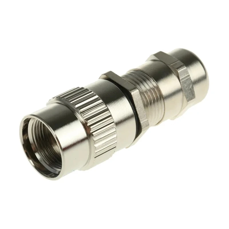 Souriau Sunbank by Eaton UTO Size 12 Straight Circular Connector Backshell Silver IP68 UT0S12JCS