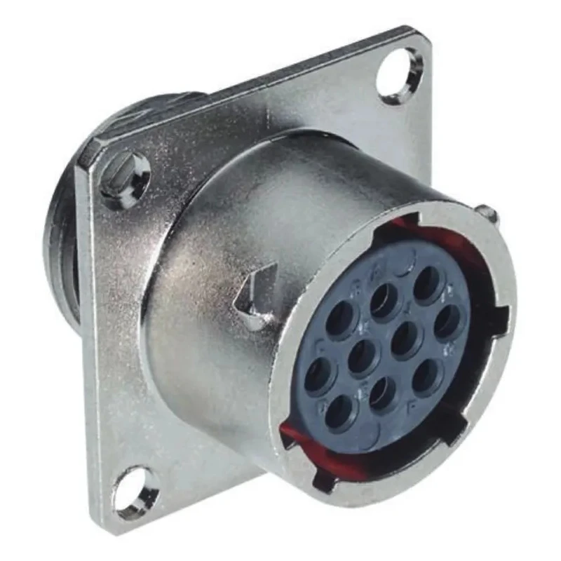 Souriau Sunbank by Eaton UTO Straight 26 Way Wall Mount MIL Spec Circular Connector Female Contacts Shell Size UT0W01626SH6