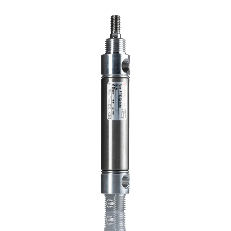 Norgren Pneumatic Piston Rod Cylinder 20mm Bore, 50mm Stroke, Stainless Steel Body, Double Acting RT/57220/M/50