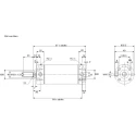 Norgren Pneumatic Piston Rod Cylinder 20mm Bore, 50mm Stroke, Stainless Steel Body, Double Acting RT/57220/M/50