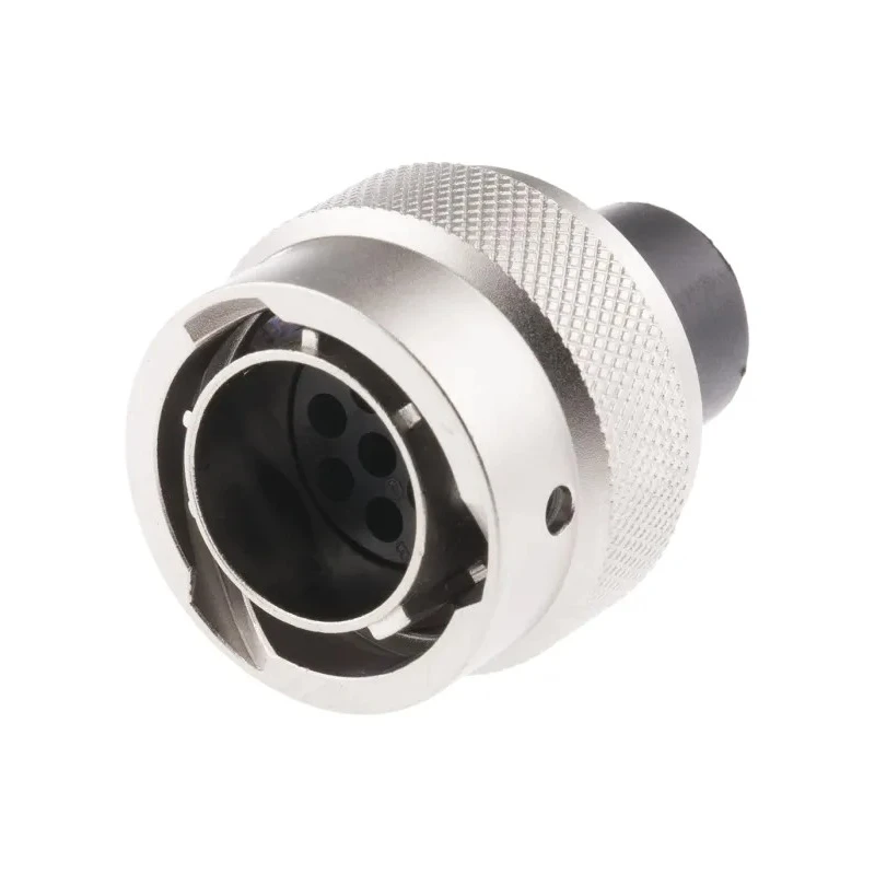 Souriau Sunbank by Eaton MIL Spec Circular Connector 10 Contacts Male Cable Mount Straight Aluminium Zinc Alloy UT0W61210PH