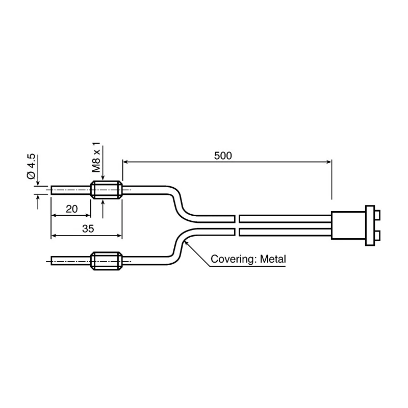 Pepperl + Fuchs Glass Fibre Optic Sensor IP40 30V dc LME18-23-05-K2