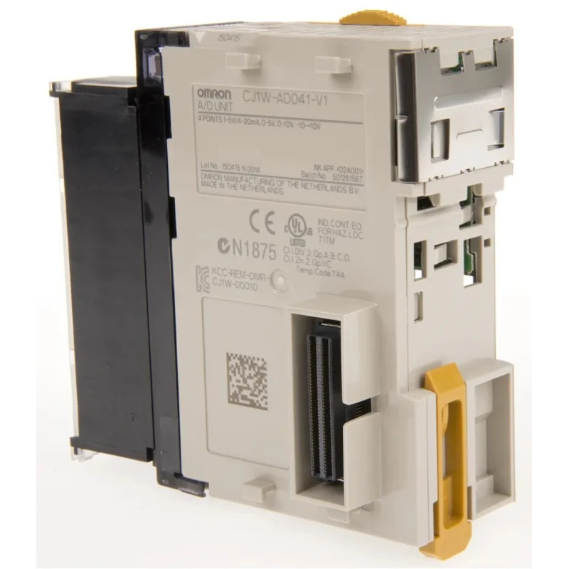 Omron SYSMAC CJ Series, SYSMAC CP1H, SYSMAC CP1L Series PLC I/O Module CJ1W-AD041-V1