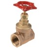 RS PRO Bronze Body Gate Valve 1 in BSPT Female Port, 20 bar Maximum Operating Pressure 510-3845