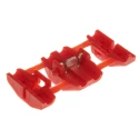 RS PRO Tap Splice Connector Red Insulated Nylon 16 AWG Brass Crimp Termination 34mm 35mm Diameter 510-4898