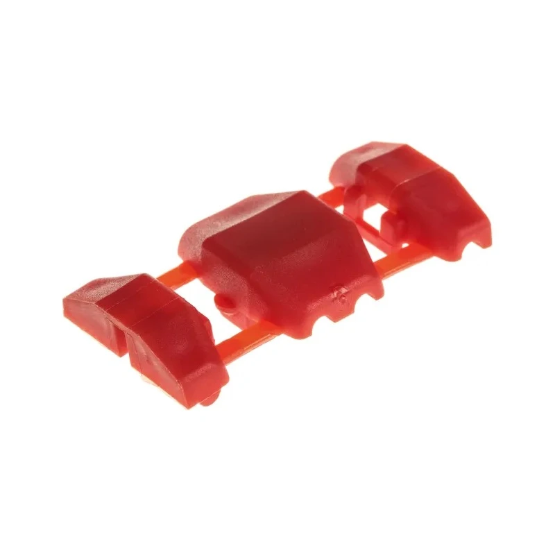 RS PRO Tap Splice Connector Red Insulated Nylon 16 AWG Brass Crimp Termination 34mm 35mm Diameter 510-4898