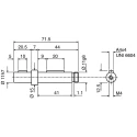 Mini Motor Shaft Accessory for Use with Motor MC 1X SHAFT B3