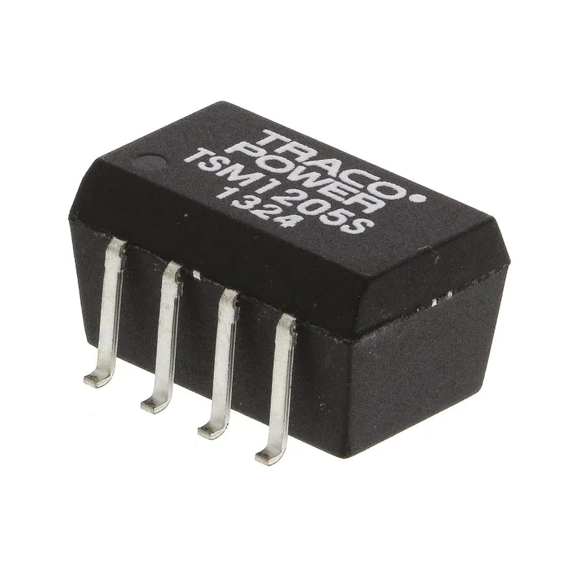 TRACOPOWER 1W Surface Mount Isolated DC/DC Converter 5V DC Output 200mA Input 10.8V–13.2V TSM 1205S