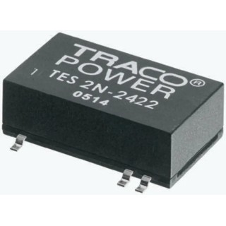 TRACOPOWER 2W Surface Mount DC/DC Converter 5V DC 400mA 18V-36V Input TES 2N-2411