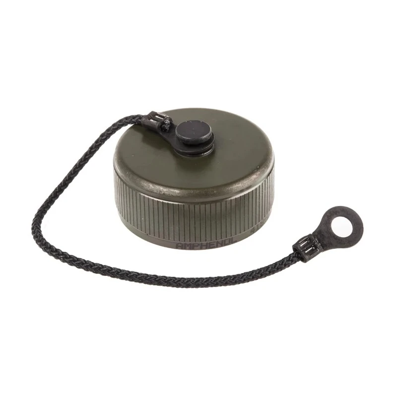 Amphenol Limited MIL-DTL-38999 Female Dust Cap Shell Size 15, Zinc Cobalt over Nickel Finish 418-6033-15R0501-04