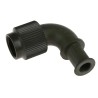 Amphenol Limited 5003 Size 9 Right Angle Circular Connector Backshell Aluminium Alloy Black AIA-5003-09-00-90-10-AA-04
