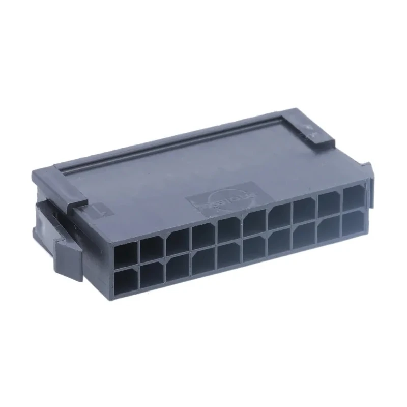 Molex Micro-Fit 3.0 Male Connector Housing, Panel Mount, 3 mm Pitch, 20 Way, 2 Row Straight 43020-2000