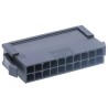 Molex Micro-Fit 3.0 Male Connector Housing, Panel Mount, 3 mm Pitch, 20 Way, 2 Row Straight 43020-2000