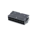 Molex Micro-Fit 3.0 Male Connector Housing, Panel Mount, 3 mm Pitch, 20 Way, 2 Row Straight 43020-2000